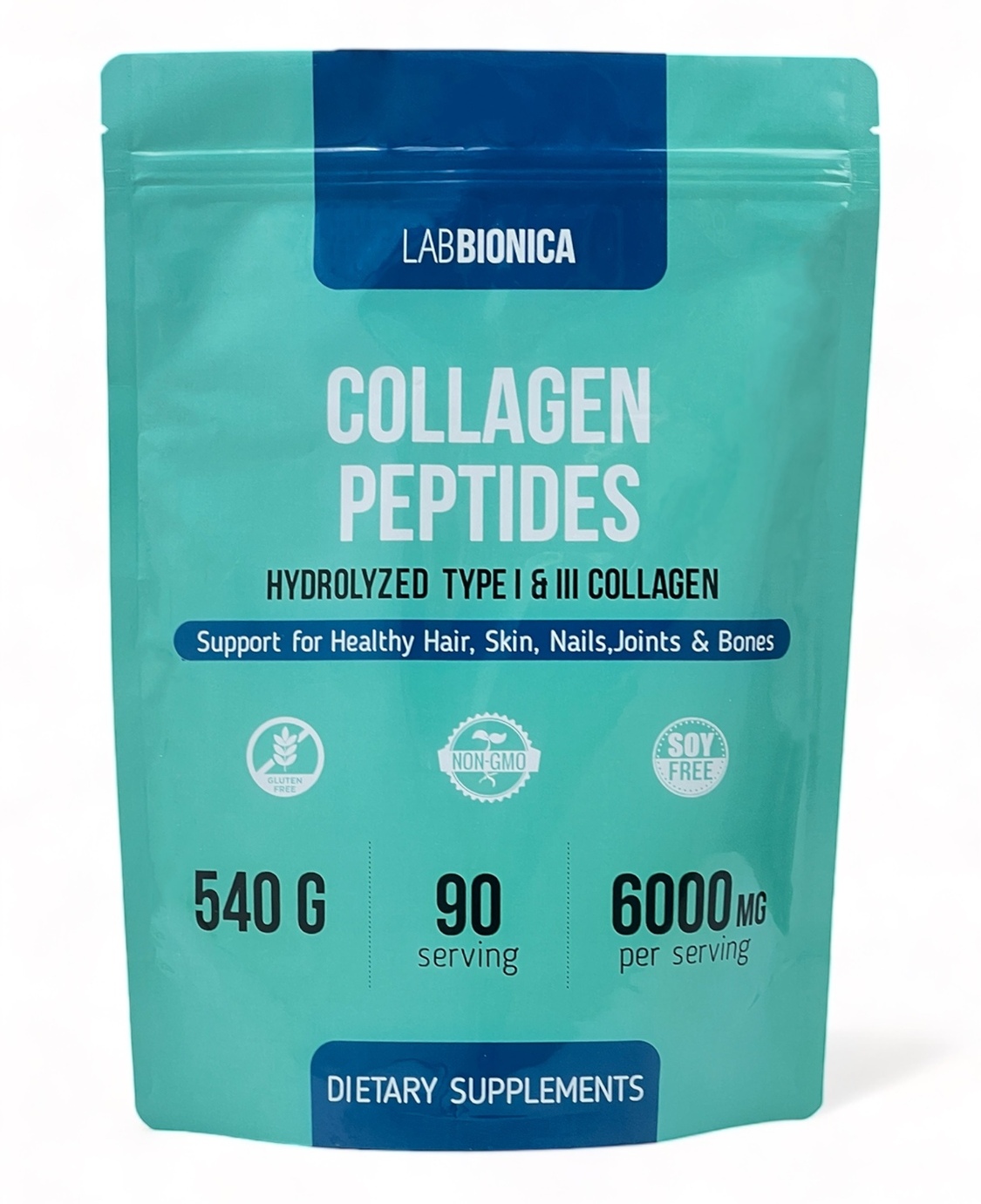Коллаген говяжий гидролизованный 1 и 3 типа COLLAGEN PEPTIDES порошок, 540 г Коллаген говяжий гидролизованный 1 и 3 типа COLLAGEN PEPTIDES порошок, 540 г